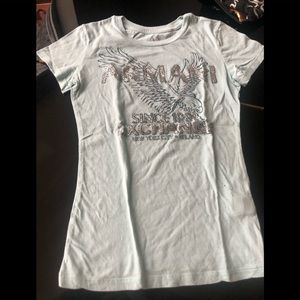 Armani Exchange Mint color Tee